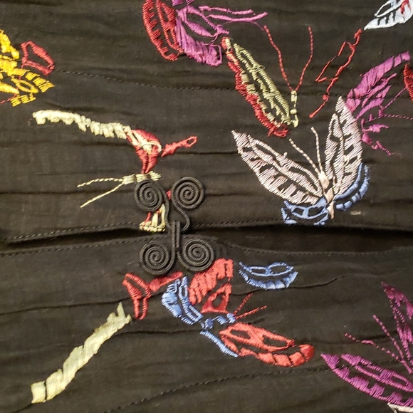 Citron brand silk cardigan asian inspired, Santa Monica - Picture 2 of 8